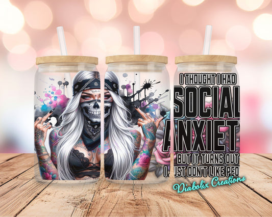 16oz - Social Anxiety Girl