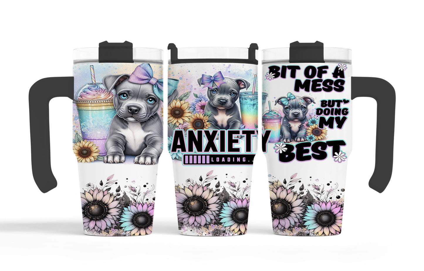 Anxiety Staffy - 20oz Mini