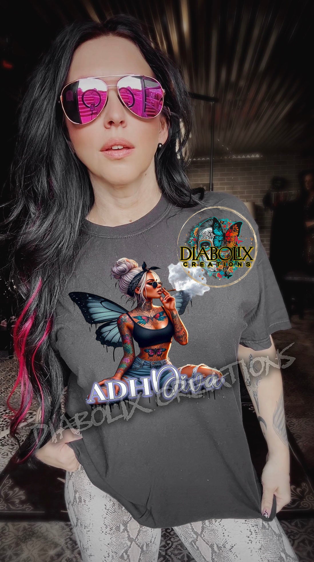 ADHDiva tee