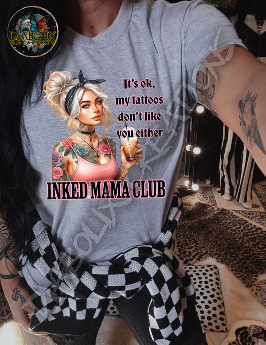 Inked Mama Club tee