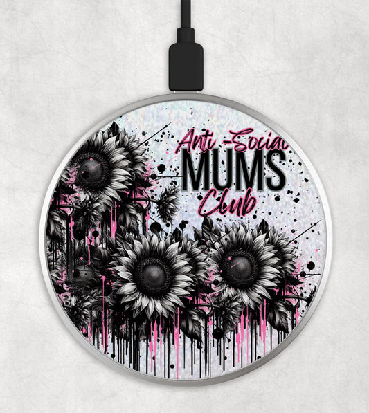 Antisocial Mum - Wireless Phone Charger