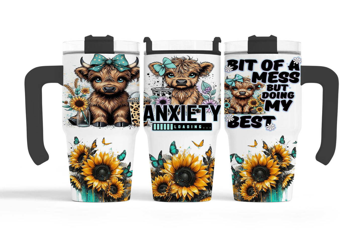 Anxiety Moo - 20oz Mini